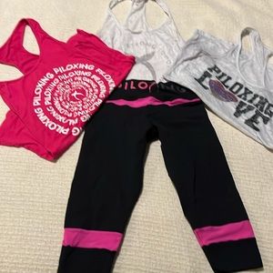 PILOXING workout attire, sleek sexy and powerful